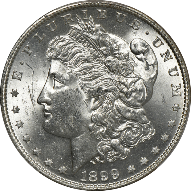 Three 1899-S PCGS MS-62