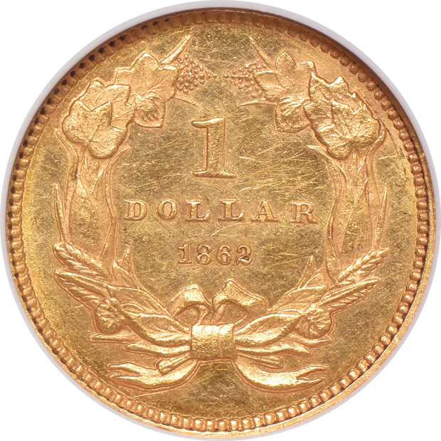 1862 NGC MS-63 CAC