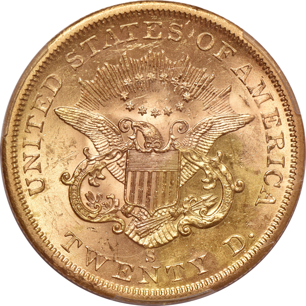 1856-S PCGS MS-63