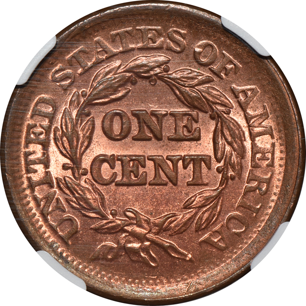1851 NGC MS-65 RD