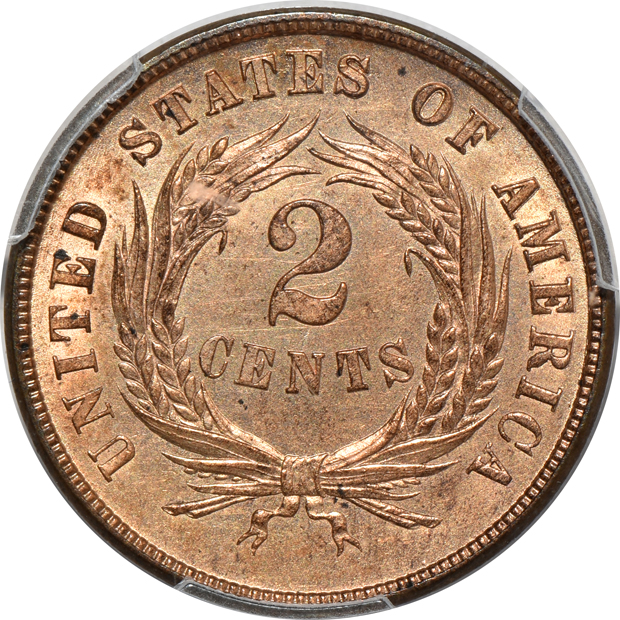 1866 PCGS MS-65RD