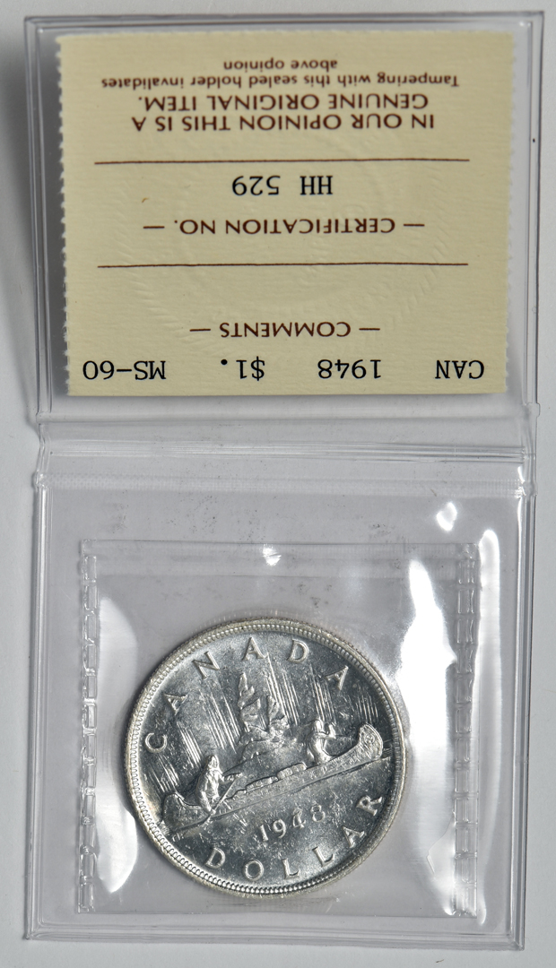 Canada - 1948 $1 - ICCS MS-60