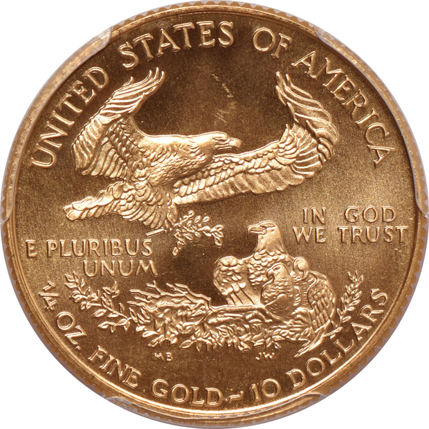 1999-W Unfinished Proof Dies PCGS MS-68