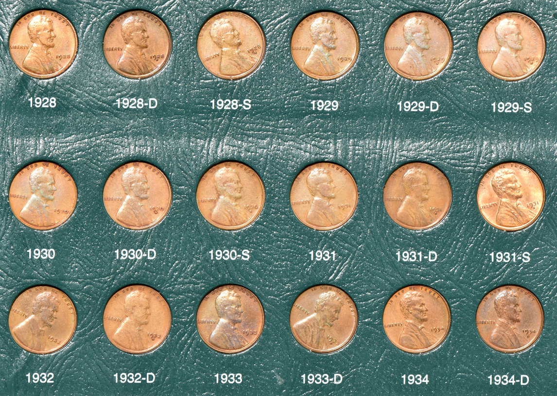 Nearly complete collection of Lincoln cents, 1909 through 2007-S, including proof-only issues, in an Intercept Shield A-0020 album