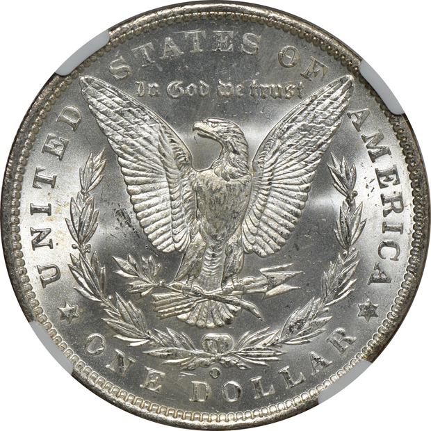 1890-O NGC MS-65