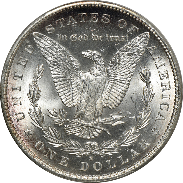 1890-S PCGS MS-65