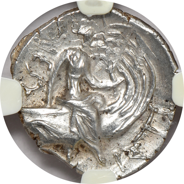 Five Ancient coins certified by NGC