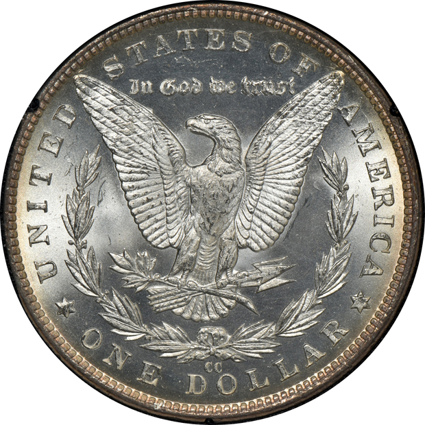 1882-CC GSA MS-64, and an 1883 GSA MS-63, both NGC CAC