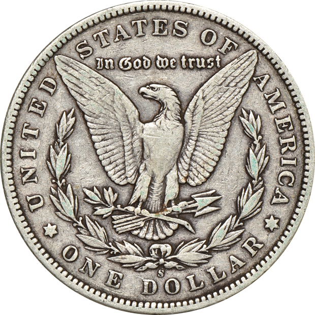 1893-CC and 1895-S, both VF