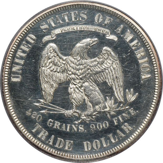 1874 Trade PCGS PR-62CAM