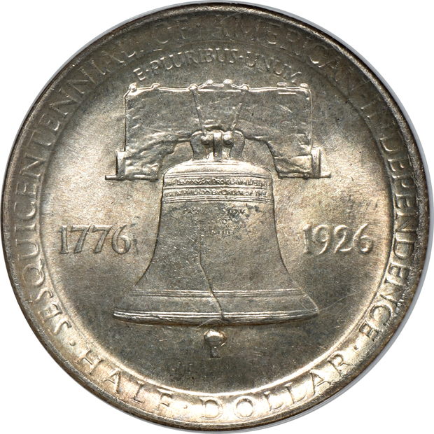 1921 Missouri MS-65, and a 1926 Sesquicentennial MS-64, both NGC