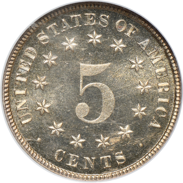 1883 Shield NGC PR-66
