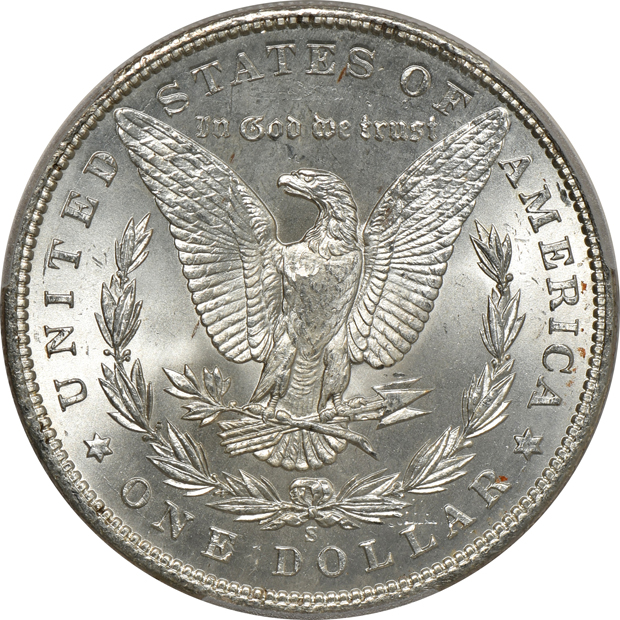 1899-S PCGS MS-62 CAC