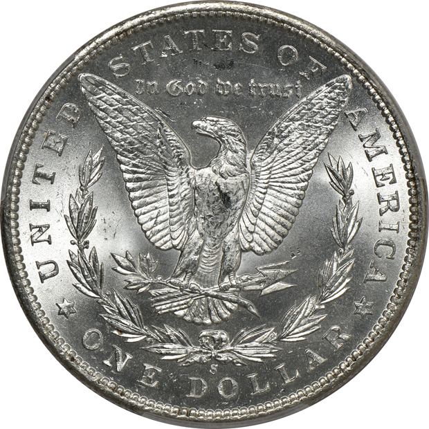1899-S PCGS MS-62 CAC