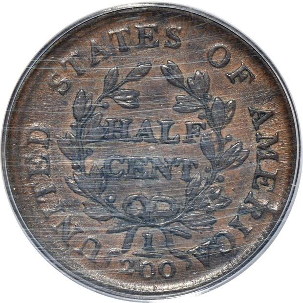 1804 Crosslet 4 - No Stems, and an 1804 Crosslet 4 - Stems, both PCGS XF-40