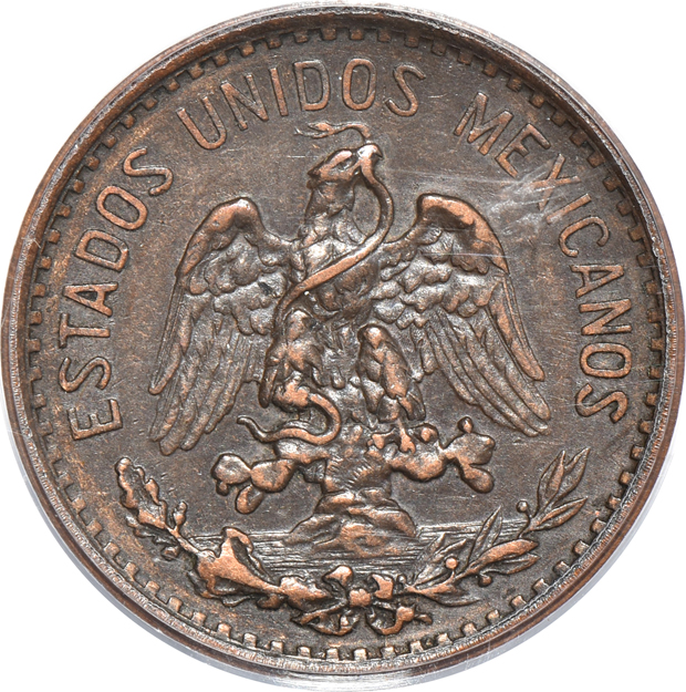 Mexico - 1905-Mo 2-centavos XF-45, 1917-Mo 5-centavos XF-40, and a 1930-Mo "square 0" 5-centavos XF-40, all PCGS