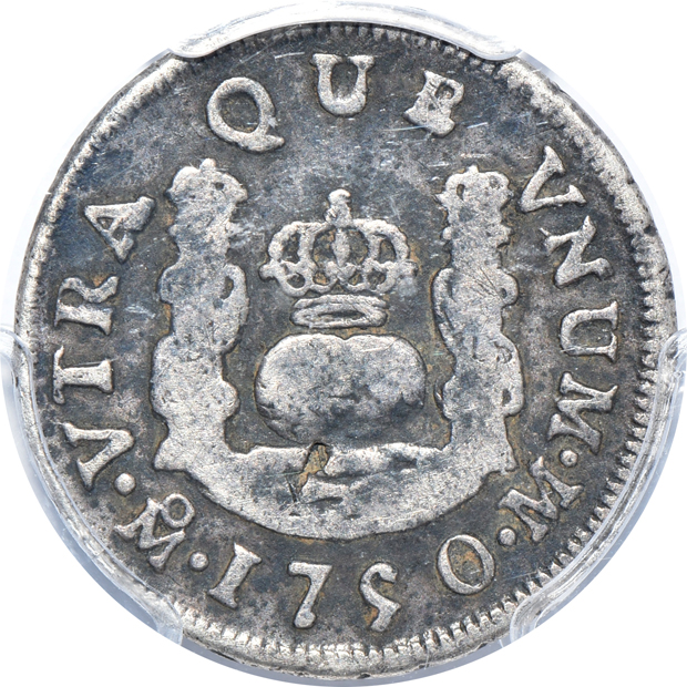 Mexico - Five Spanish Colonial type coins
