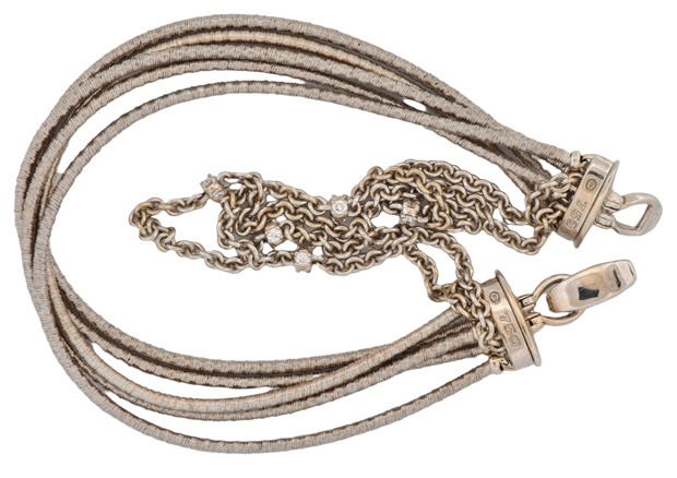 18K White Gold Morelli Bracelet 