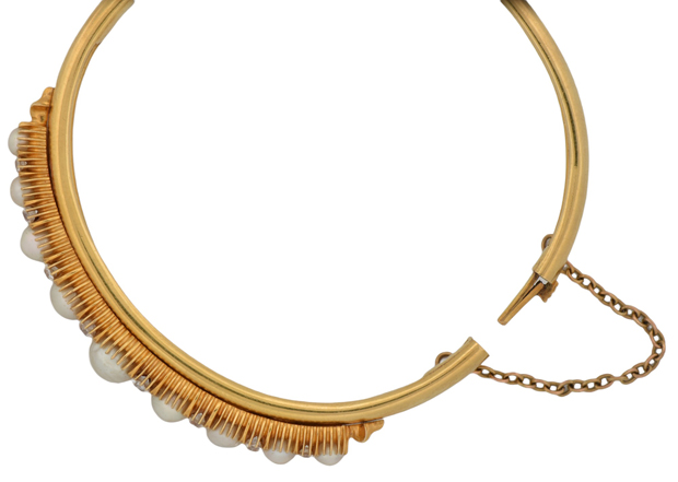18K Yellow Gold Bangle