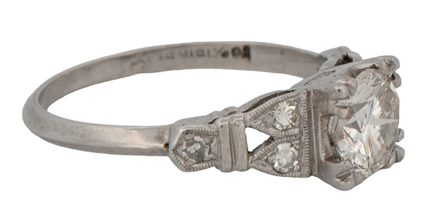 Platinum Diamond Ring 