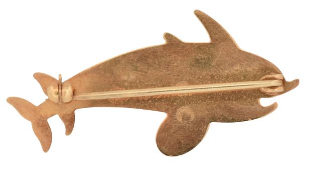 18K Georg Jensen Pin