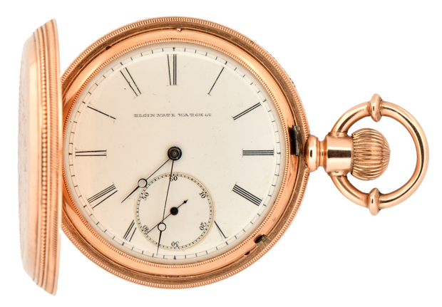 14K Yellow Gold Elgin Natl. Watch Co. Pocket Watch 