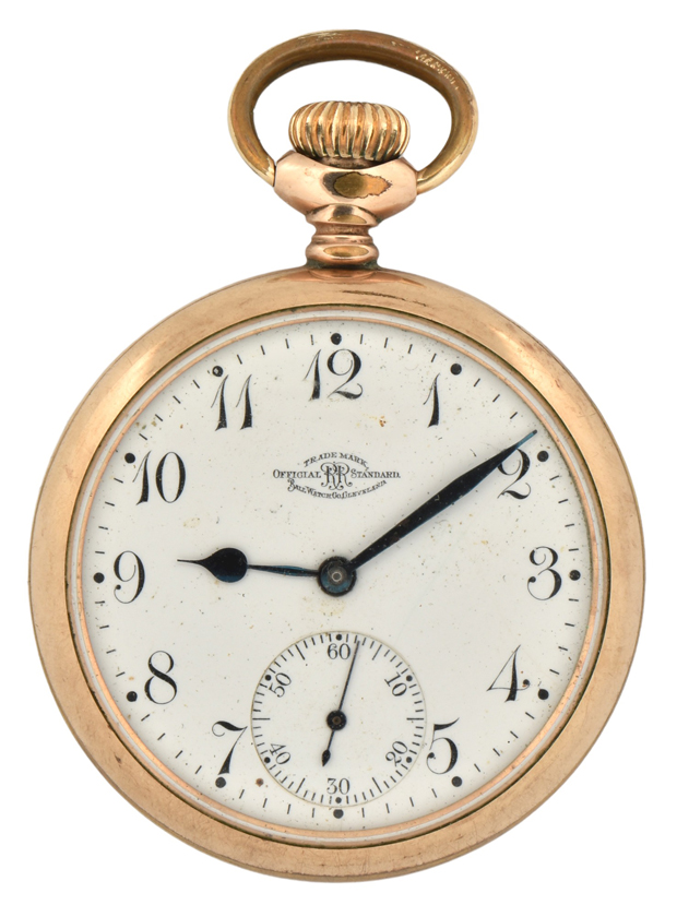 Five Men’s Gold-Filled Pocket Watches 