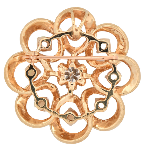 14K Yellow Gold Pin