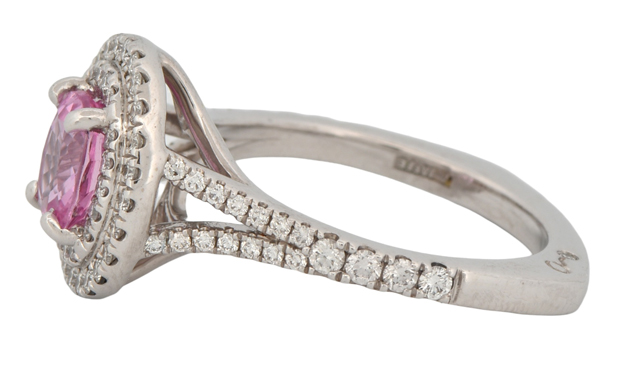 14K White Gold Cocktail Ring