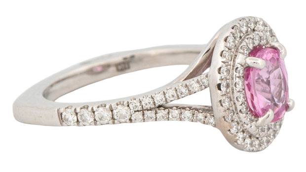 14K White Gold Cocktail Ring