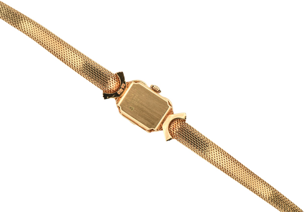 18K Yellow Gold Ladies Bucherer Watch