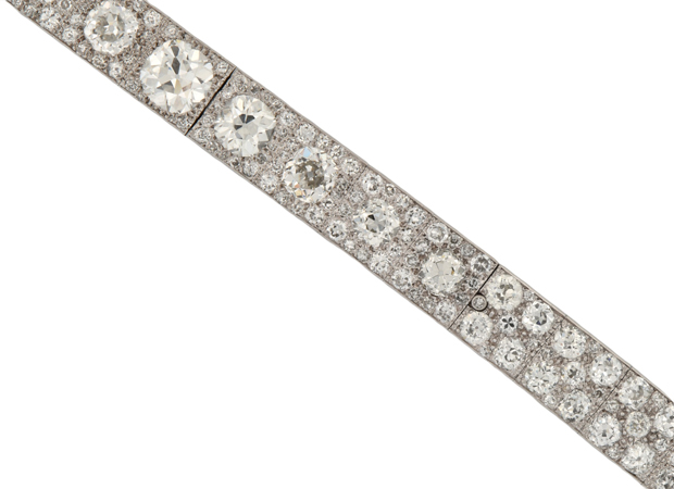 Platinum Diamond Bracelet 