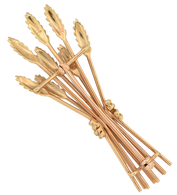 14K Yellow Gold Tiffany and Co. Pin
