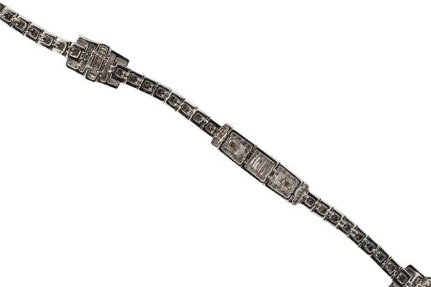 18K White Gold Diamond Bracelet