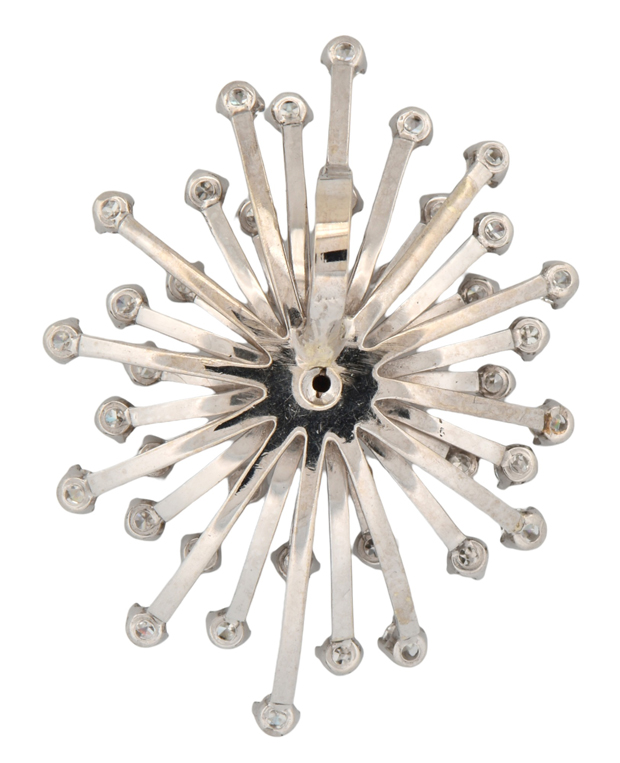 Platinum Starburst Pendant