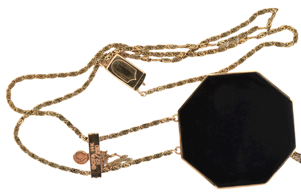 14K Yellow Gold Erte Necklace