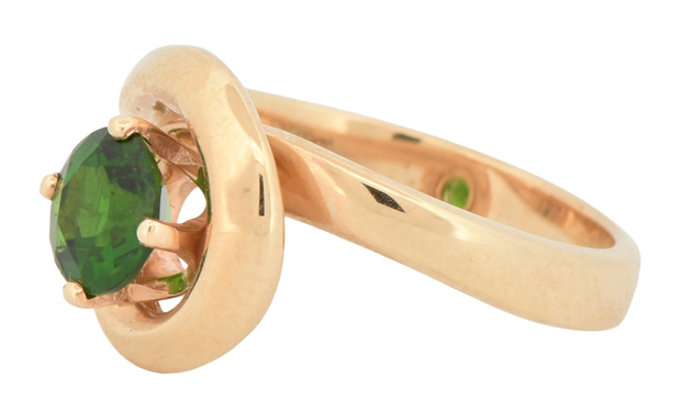 14K Yellow Gold Cocktail Ring