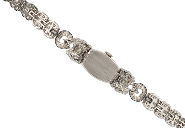Platinum Diamond Watch 
