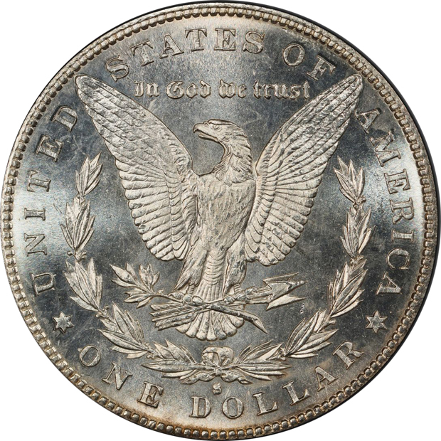 1886-S PCGS MS-65 CAC
