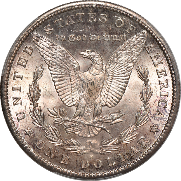 Two 1889-S PCGS MS-63