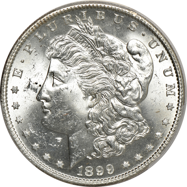 Three 1899-S PCGS MS-63