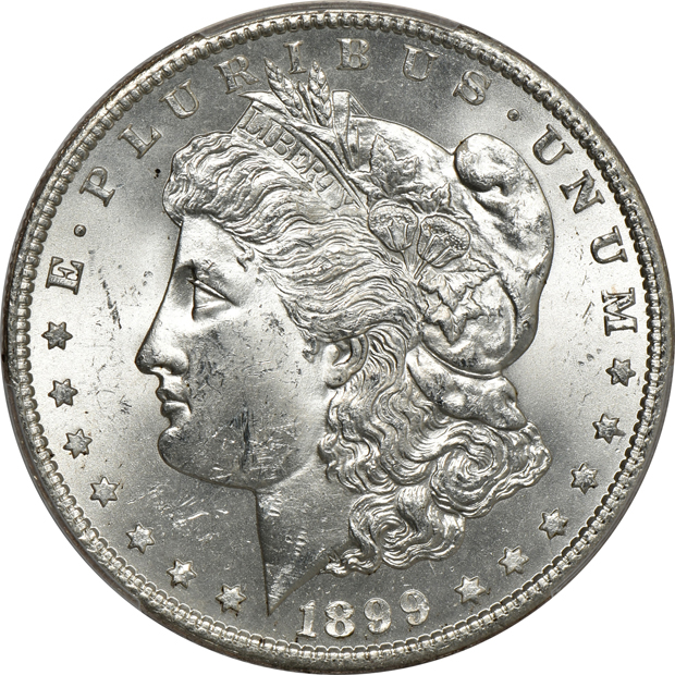 Three 1899-S PCGS MS-63