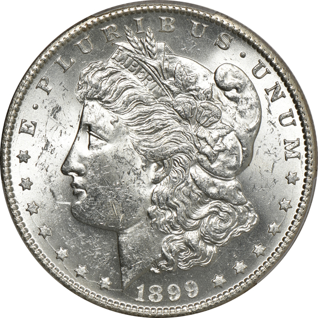 Three 1899-S PCGS MS-62