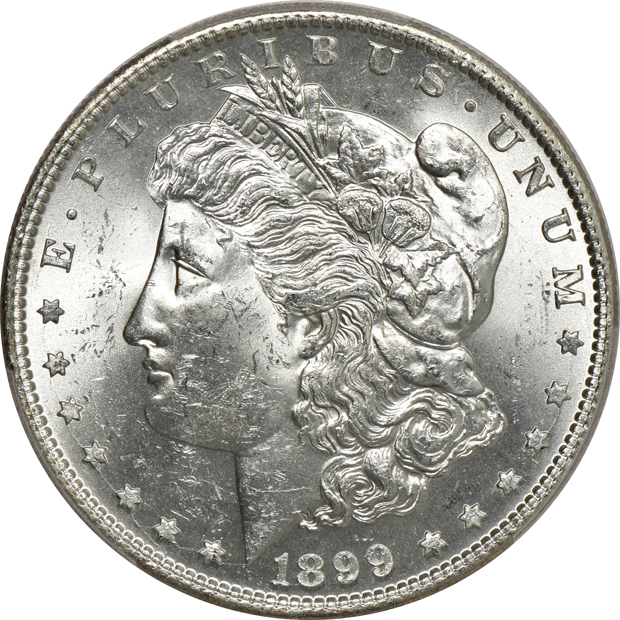 Three 1899-S PCGS MS-62