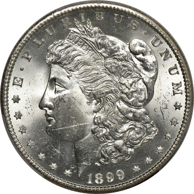 Three 1899-S PCGS MS-62