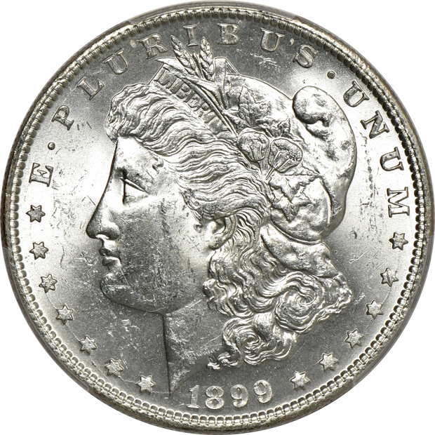 Three 1899-S PCGS MS-62