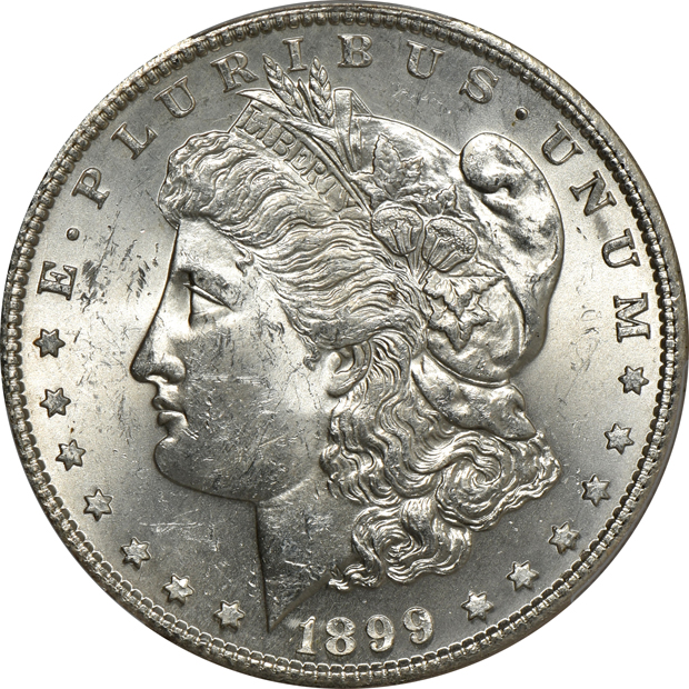 Three 1899-S PCGS MS-62