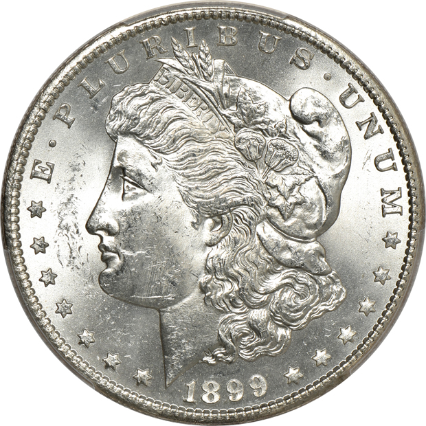 Two 1899-S PCGS MS-63