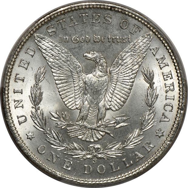 Two 1899-S PCGS MS-63 CAC