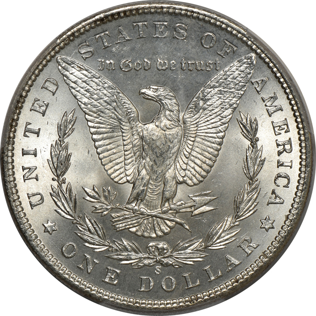 Two 1899-S PCGS MS-63 CAC